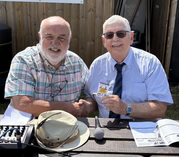 Bill Carne and Trefor Evans
